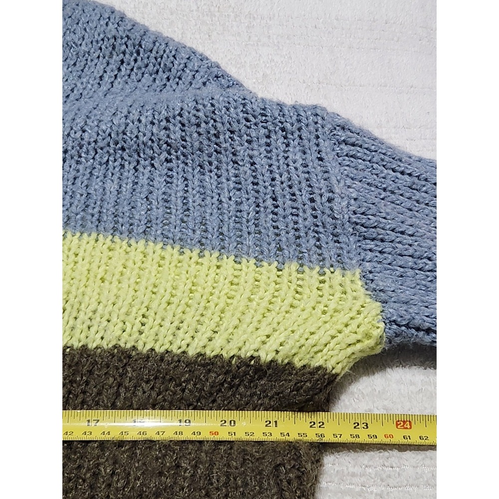 Aerie Oversized Multicolor Chunky Knit‎ Front Cardigan Women's Extra Small/Small - Picture 3 of 5